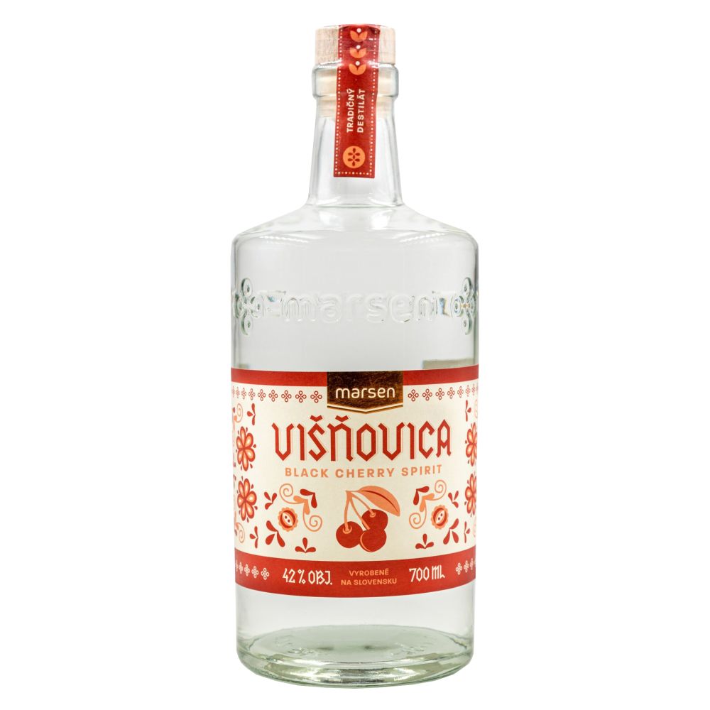 Marsen Višňovica Traditional 42% 0,7 l (holá láhev) 6 ks (karton)