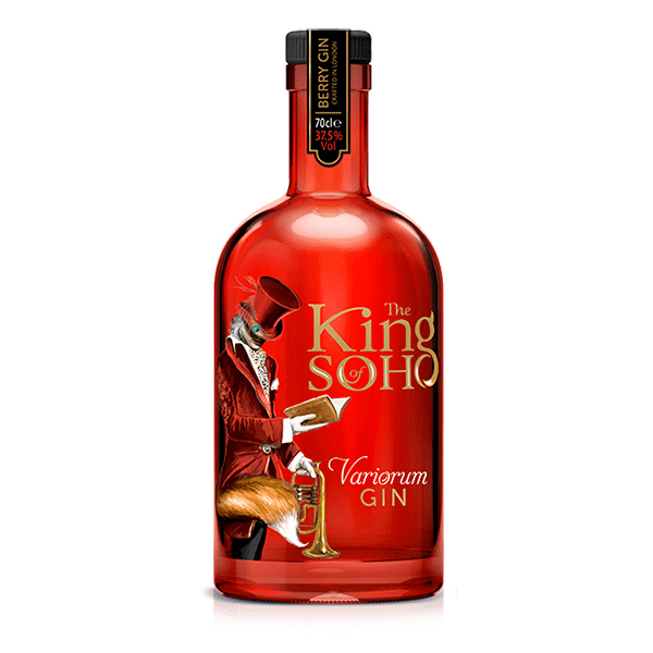 King of Soho Variorum Gin 37,5% 0,7 l (holá láhev) 1 ks