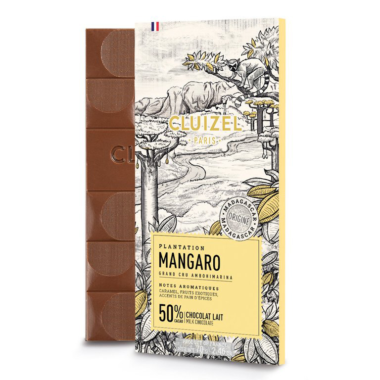 Michel Cluizel Čokoláda Crus de Plantation Mangaro Lait Criollo 50% 70 g