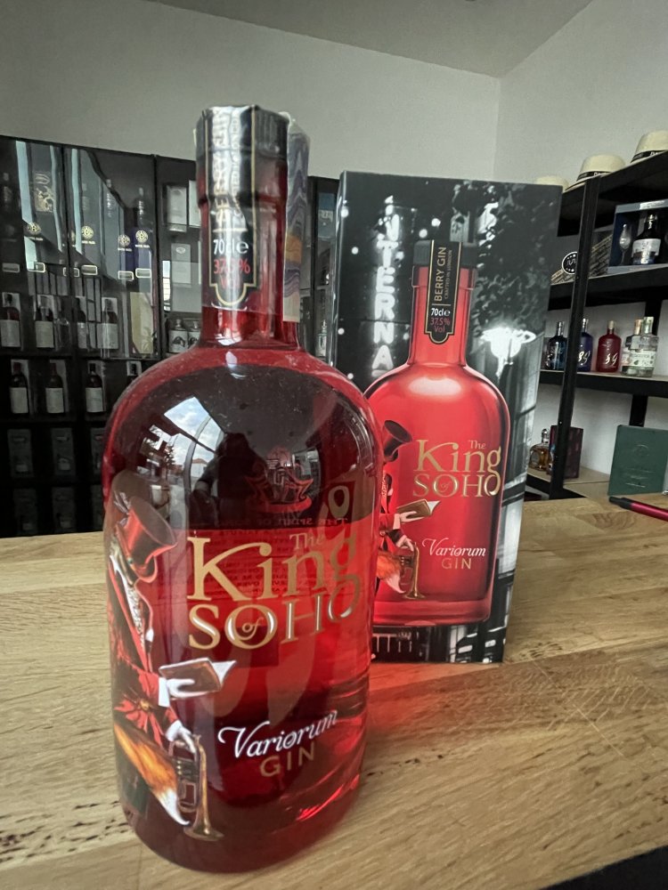 King of Soho Variorum Gin 37,5% 0,7 l (karton)