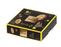 Minibonboniéra Petit 9 chocoMe s gurmánskými čokoládičkami plněnými karamelem a yuzu