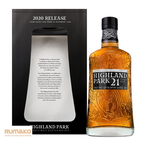 Highland Park 21 Y.O. 46% 0,7l Release 2020 v dárkové krabičce
