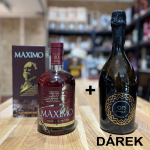 Ron Máximo XO Extra Premium 41% 0,7l + proseco 075 Carati jako DÁREK