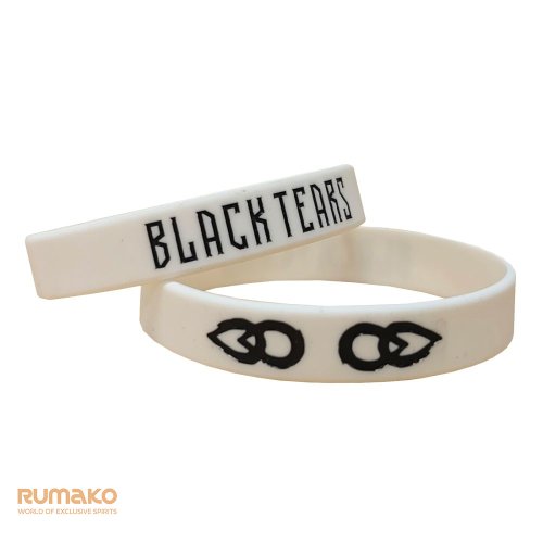 Bílý stylový náramek Black Tears