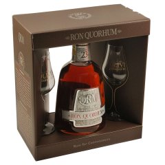 Quorhum 23 Sistema Solera 40% 0,7l v dárkovém boxu se 2 skleničkami