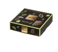 Minibonboniéra Petit 9 chocoMe s gurmánskými čokoládičkami se solí a pistáciemi