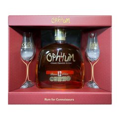 Ophyum 12 Sistema Solera 40% 0,7l v dárkovém boxu se 2 skleničkami