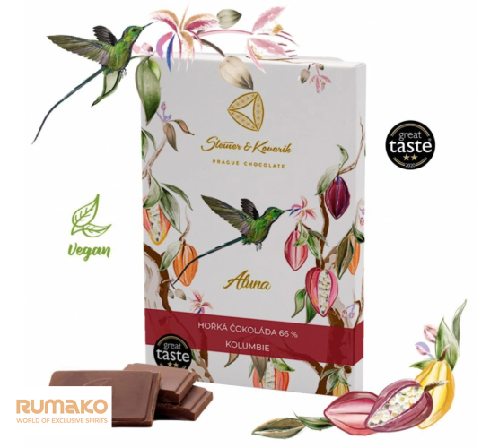 Aluna - hořká čokoláda 66% 70g