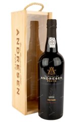 J.H. Andresen Vintage 2000 Port 20% 0,75l v dřevěné krabičce