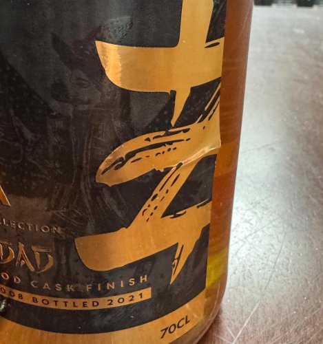 ZAKA Trinidad 13YO Japanese Whisky Wood Cask Finish - zraněná
