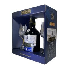 Presidente 19 Sistema Solera 40% 0,7l v dárkovém boxu se 2 skleničkami