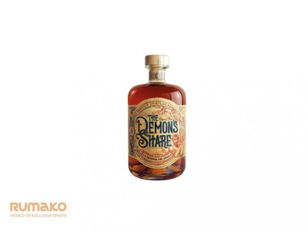 Demon's Share 6 YO 40% 0,7l v dárkovém boxu se 2 plecháčky