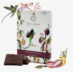 Aluna - hořká čokoláda 77%, Guatemala, 70g