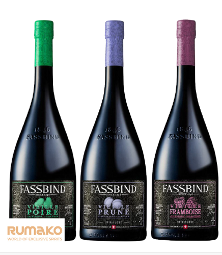 Fassbind Trio (švestka + hruška + malina)