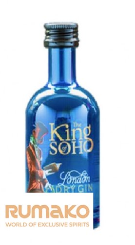 The King of Soho London Dry Gin 42% 0,05