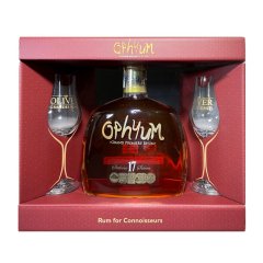 Ophyum 17 Sistema Solera 40% 0,7l v dárkovém boxu se 2 skleničkami