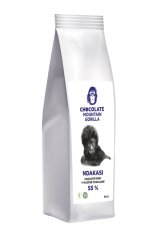 Ndakasi - boby v 55 % mléčné čokoládě a kakaovém prášku