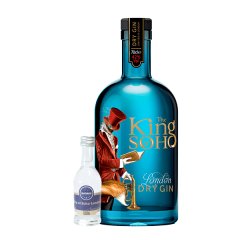 The King of Soho London Dry Gin 42% 0,04l - degustační vzorek