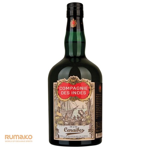 Compagnie des Indes Caraibes 40% 0,7l v dárkové krabičce