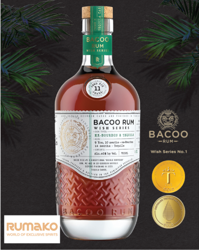 Bacoo 11 Wish 01 - Bourbon & Tequila Cask 40% 0,7l