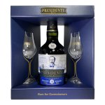 Presidente 19 Sistema Solera 40% 0,7l v dárkovém boxu se 2 skleničkami