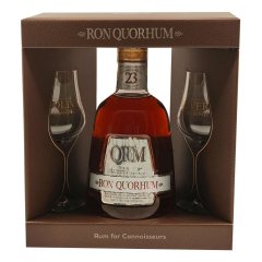 Quorhum 23 Sistema Solera 40% 0,7l v dárkovém boxu se 2 skleničkami
