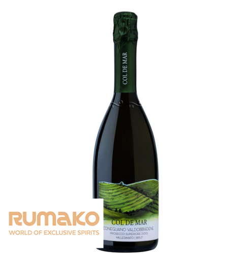 Col de Mar Prosecco Superiore DOCG Conegliano Valdobbiadene Extra Brut Millesimato