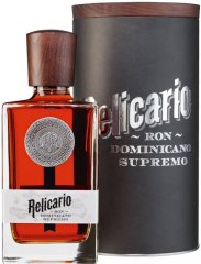 Relicario Ron Supremo 40% 0,7l v dárkové tubě - zraněná