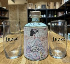 J.Rose London Dry Artisan Gin JR08 43% 0,7l + 2 sklenice jako dárek