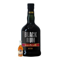 Puntacana Club Black Rum 38% 0,04l - degustační vzorek