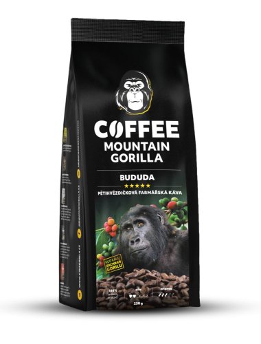 Zrnková káva 100% arabica Mount Elgon - Bududa 250g