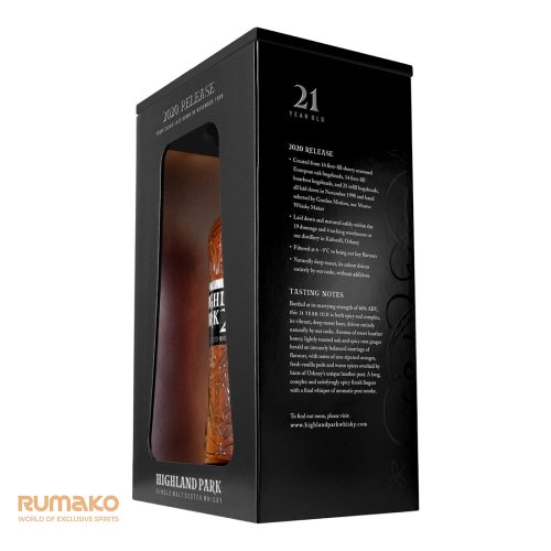 Highland Park 21 Y.O. 46% 0,7l Release 2020 v dárkové krabičce