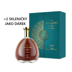 Rum Cueva 1501 30 Sistema Solera 40% 0,7l + 2 skleničky jako DÁREK