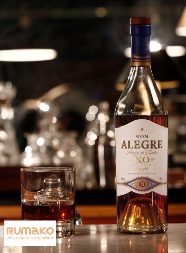 Rum Alegre Selección de Familia XO 40% 0,7l + skleničky RUMAKO jako DÁREK