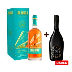 Takamaka Rum Grankaz #3 51,6% 0,7l v dárkové krabičce + Carrati 075 Millesimato Extra Dry jako DÁREK