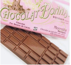 Mléčná čokoláda Bonnat Morenita Mexiko 65%