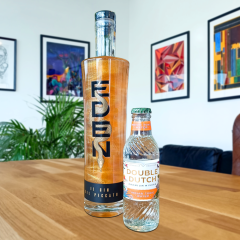 Eden Dry Gin 40% 0,7l + 4x tonik Double Dutch jako DÁREK