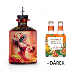 J.Rose London Dry Artisan Gin Flamenco 43% 0,7l+ 4x tonik jako DÁREK