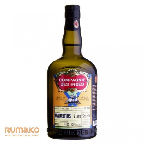 Compagnie des Indes Mauritius 9YO 42% 0,7l v dárkové krabičce