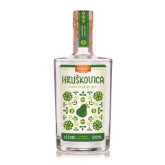Marsen Hruškovica TRADITIONAL 42% 0,5l v dárkovém balení se skleničkou