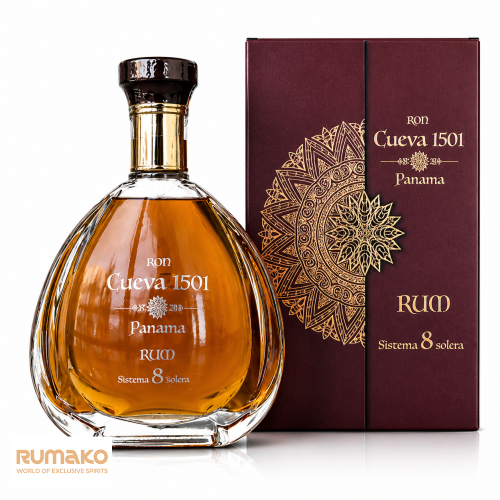 Rum Cueva 1501 Clasco Viejo 40% 0,7l - 8 Sistema Solera