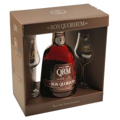 Quorhum 30 Oporto Finish 40% 0,7l v dárkovém boxu se 2 skleničkami