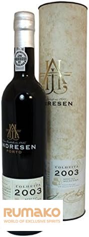 J.H. Andresen Colheita 2003 Port 0,5l v dárkové tubě