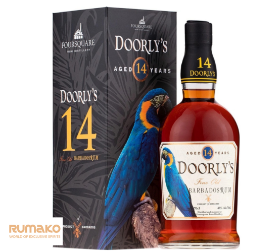 Doorlys 14 YO Gold Barbados Rum 48% 0,7l