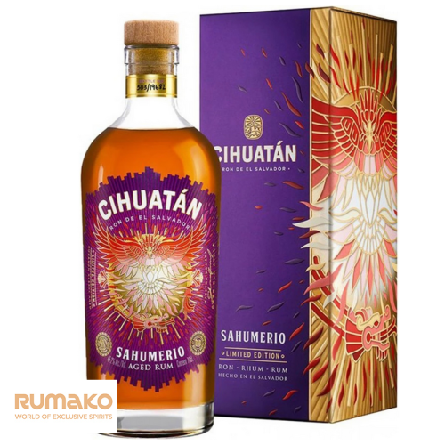 Cihuatan Le Sahumerio Rum 45,2% 0,7l v dárkovém balení