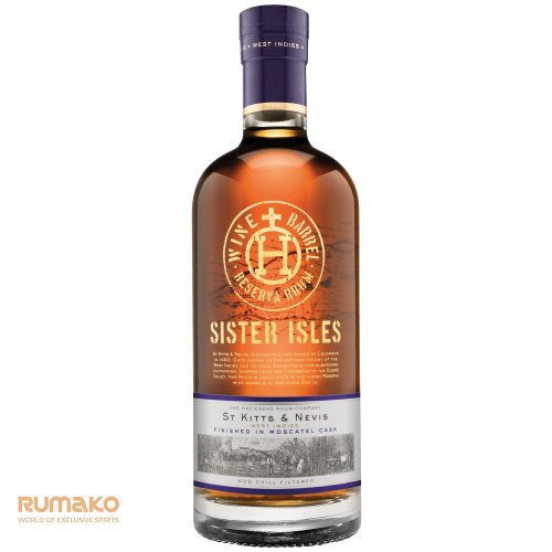 Sister Isles Dark Moscatel Rhum 45% 0,7l