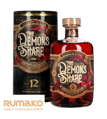 Demon's Share 12 YO Rum 41% 70 v tubě