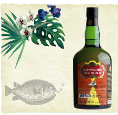 Compagnie des Indes Veneragua Small Batch Rum 13 ans 45% 0,7l v dárkové krabičce