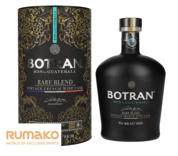 Botran Rare Blend Vintage French Wine Cask Rum 40% 0,7l v tubě