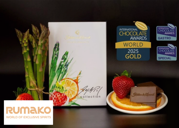 Stainer & Kovařík bílá čokoláda s chřestem a jahodami 40% 070g